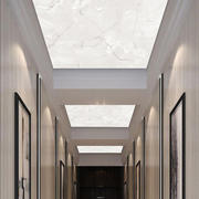 艺术玻璃走廊过道吊顶造型玄关，客厅天花装饰亚克力灯板透光板