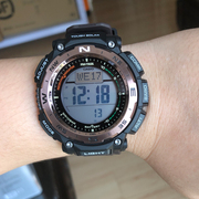 卡西欧手表protrekprw-3400y-5230-13100y太阳能，电波登山男表