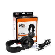iskhp-960b头戴式专业dj监听耳机hifi电脑网络k歌yy主播耳麦3米