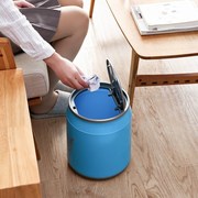 欧式时尚创意易拉罐垃圾桶家用客厅桌面车载厨房，学生缩所按压式。