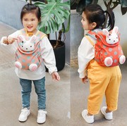 儿童防走失背包可爱幼儿园1-3岁2女童宝宝婴儿小书包双肩包包韩版