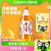 健力宝大瓶聚餐装橙蜜味运动饮料1.25L×12瓶含蜂蜜及电解质
