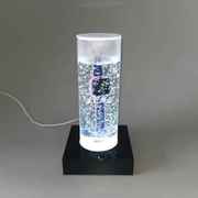 手表防水展示架带led白灯泡水演示道具手机，防水亚克力展示架
