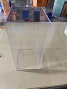 定制亚克力板材盒子高透明展示罩水箱储物盒展示台有机玻璃柱