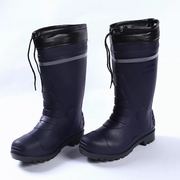 冬季雨鞋雨靴子加绒加厚加棉防水男水鞋高筒水靴保暖防滑劳保胶鞋