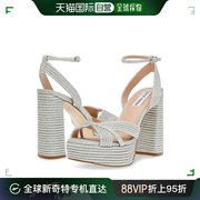 美国直邮steve madden 女士 高跟鞋进口厚底皮鞋凉鞋