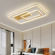 北欧全铜现代简约客厅吸顶灯led创意，卧室房间灯大气全屋灯具