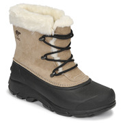 sorel冰熊北极熊女靴，毛绒保暖户外防滑雪地靴米黑色冬季棉靴