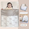 婴儿被子纯棉秋冬保暖豆豆毯新生安抚毛毯幼儿园，床铺盖宝宝加