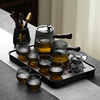 玻璃茶具套装家用耐热泡茶壶茶盘轻奢高档办公室客厅茶杯2023