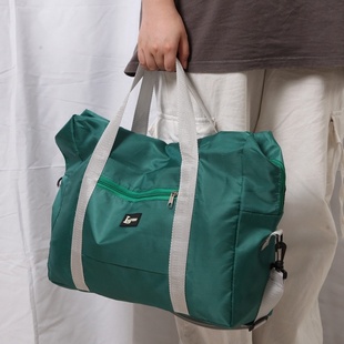 欧单 折叠牛津布收纳包单肩包 行李杂物旅行背包手提拉杆箱折叠包