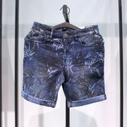 SELECTED思莱德青春流行夏季旅游修身日常男士休闲牛仔短裤五分裤
