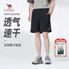 骆驼男装速干运动短裤男2025新款夏季薄款吸湿宽松休闲五分短裤子
