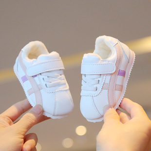 春秋季女宝宝鞋子0一1-2岁男小童阿甘鞋婴儿，单鞋防滑软底学步鞋子