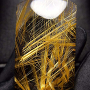 魅晶天然巴西原矿水晶晶体通透白体黄钛晶顺发晶平安无事牌吊坠