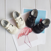 意大利Paobinno帕比诺 女童鞋婴儿宝宝羊皮鞋 真皮学步鞋防滑公主