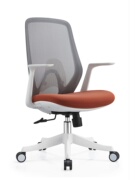 现代简约设计师办公职员会议工程创意搭配电脑网椅休闲办公转椅子