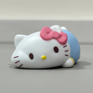 hellokitty趴趴摆件可爱三丽鸥，kt办公工位，桌面装饰品车载玩偶公仔