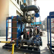 板式换热器机组工业高效智能蒸汽换热采暖市政供暖冷热水交换机组