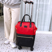 旅游拉杆包旅行包大容量轻便可背可拉万向轮，折叠登机包拉杆(包拉杆)行李包