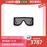 香港直邮潮奢loewe女士，大号面具太阳眼镜