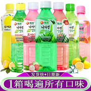 健桥芦荟饮料15瓶果粒果肉荔枝柠檬葡萄水蜜桃红柚爆汁双柚整箱装
