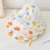 婴儿渔夫帽遮阳帽夏季薄款宝宝帽子，防晒帽男女童帽儿童太阳帽网帽