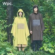 W by Wpc. 自行车雨衣舒适时尚轻量全身防雨男女皆宜长款风雨衣