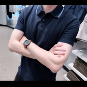 CK Calvin Klein男士夏季新款针织商务时尚柔软短袖polo衫CM3-208
