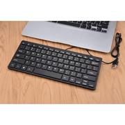 K1000迷你有线键盘 电脑通用键盘USB有线小键盘 有线办公键盘