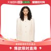 香港直邮潮奢 Nanushka 女士灰白色 Fem 西装外套