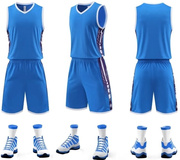 篮球服男女套装定制学生比赛队服渐变潮运动短袖球衣团队订制