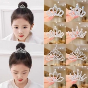 头饰发夹发卡公主儿童主，水钻发饰韩国女童王冠宝宝，生日插发梳