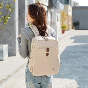 双肩包电脑包背包女轻便书包大学生2024时尚大容量旅游旅行包