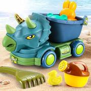 儿童沙滩玩具车套装宝宝铲子，海边挖沙玩沙子工具，铲子和桶沙漏沙池