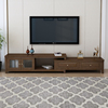 美式乡村实木电视柜简美风格家具，客厅简约现代木质电视机柜储物柜