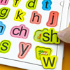 儿童汉语拼音字母拼图儿童益智积木玩具幼儿园宝宝看图识字拼板卡片婴幼儿拼音认字启蒙拼图乐