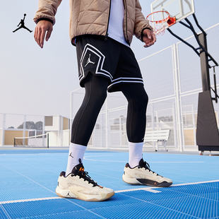 Jordan耐克乔丹男子速干短裤夏季网眼布运动裤透气条纹DX1488