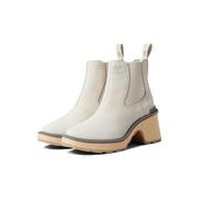 海外购冰熊Sorel简约一脚蹬套筒及踝厚底女靴秋冬保暖时尚时装靴