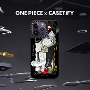 One Piece x CASETiFY 航海王联名 路飞和杰克斯扑克牌设计适用于iPhone14/Plus/Pro/Max手机壳