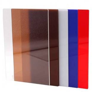有机茶色磨砂板i亚克力板透明玻璃非标乳白色透光板广品