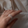 戒指『所罗门』栅栏线条欧美高级冷淡手工订制设计师款银猫造物