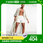 香港直邮潮奢 ASOS 男士设计和服式钩花针织衬衫(heavy)