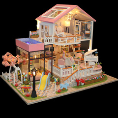 别墅甜言蜜语手工制作房子模型