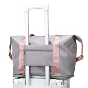 可折叠收纳女大容量可套拉杆箱皮箱旅行轻便包包行李手提化妆包