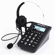 中诺W169话务员电销客服座机呼叫中心 固定电话机座机耳机头戴式