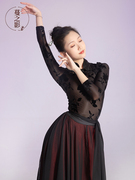 古典舞练功服女童纱衣学生艺考服装儿童成人中国舞表演服旗袍女