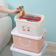 装火罐用的收纳箱槊料收纳盒整理箱收纳盒塑料整理箱两层双层