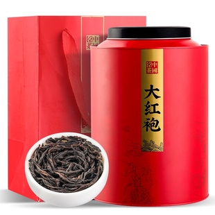 大红袍茶叶一罐一斤散装岩茶乌龙茶礼盒装罐装正宗