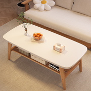 茶几客厅家用小户型简易实木小桌子简约现代餐桌两用日式茶桌